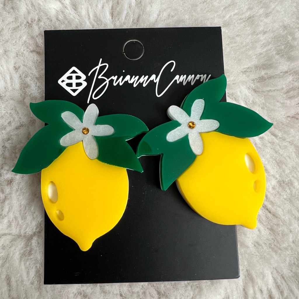 Summer 2020 - Lemon Earrings